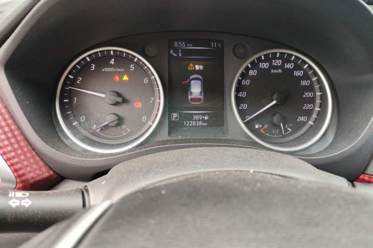 Used Nissan Lannia 2016 1.6L CVT High-Energy Version Odometer Close Up