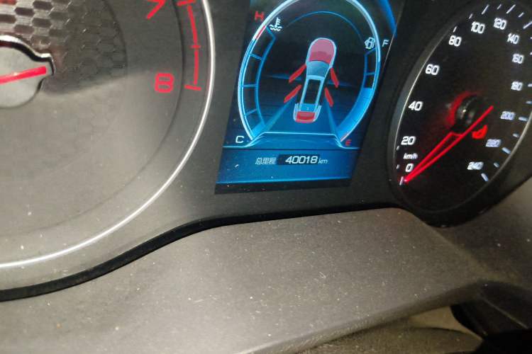 Used BYD Song 2019 1.5TI Automatic Smart Connect Dynamic Model Odometer Close Up