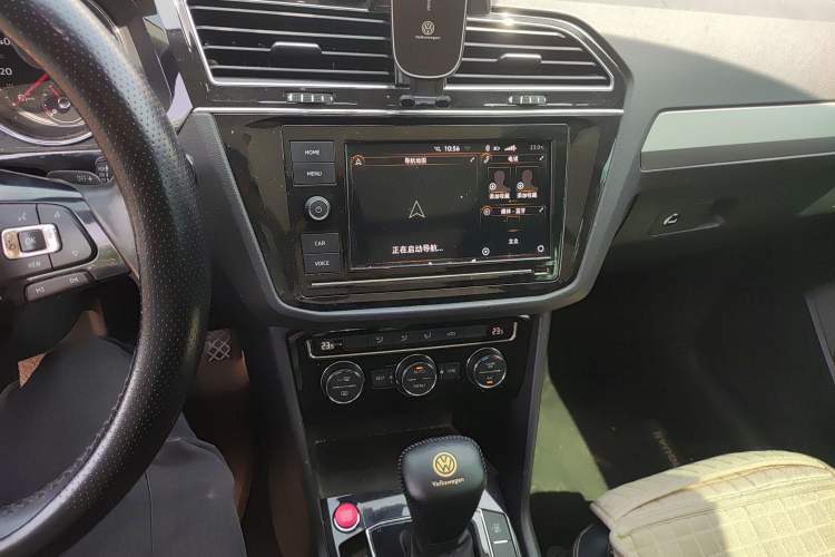 Used Volkswagen Tiguan L 2019 280TSI Automatic Two-Wheel Drive Panoramic Comfort Edition China V Standard Audio And AC Panel