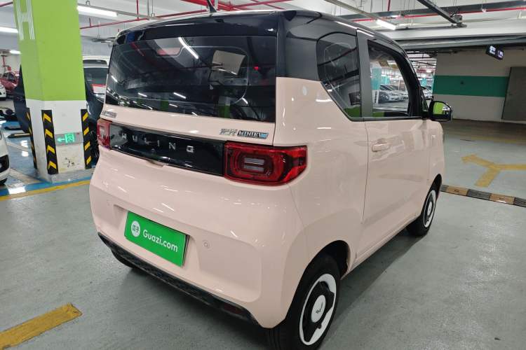 Used Wuling Hongguang MINIEV 2021 Macaron Fashion Model Lithium Iron Phosphate Rear Right 45 Deg
