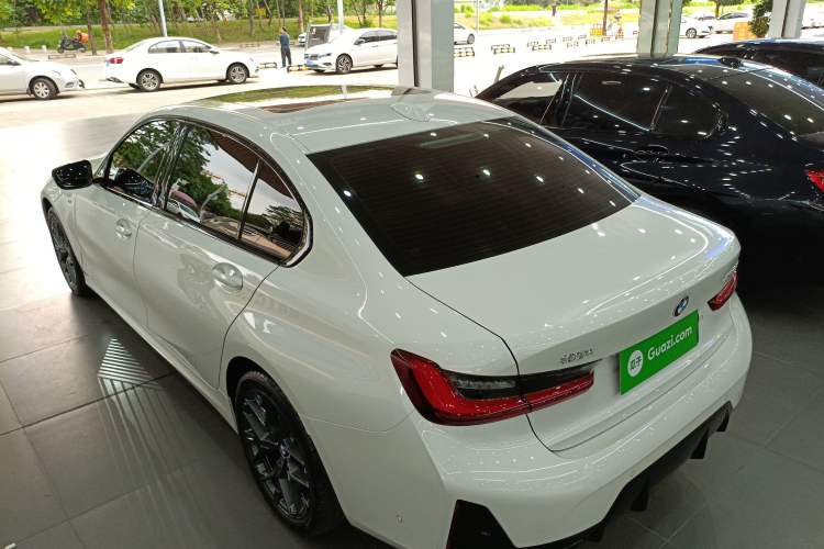 Used BMW 3 Series 2025 330Li M Sport Shadowline Package Rear Left 45 Deg