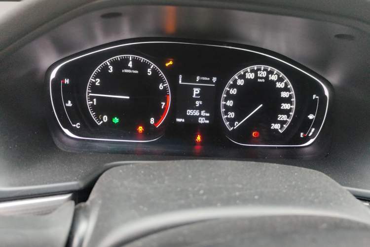 Used Honda Accord 2018 260TURBO Elite Edition China VI Odometer Close Up