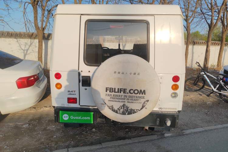 Used BAW Warrior 2021 2.4T Three-Door Four-Wheel Drive Short Wheelbase Gasoline Version China VI Emission Standard Rear