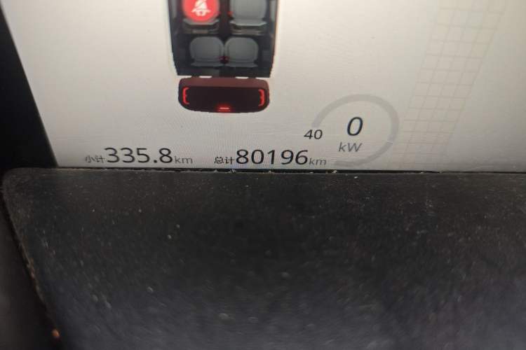 Used Baojun KiWi EV 2022 Artist Lite Edition Ternary Lithium Odometer Close Up