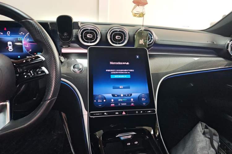 Used Mercedes-Benz C-Class 2022 C 260 L Sport Edition Audio And AC Panel