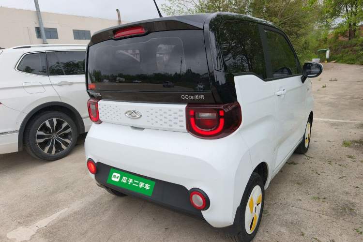 Used Chery QQ Ice Cream 2023 120km Ice Cream-Type Lithium Iron Phosphate Rear Right 45 Deg