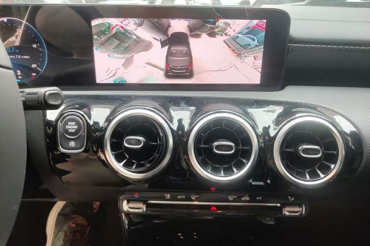 Used Mercedes-Benz A-Class 2022 Restyled A 200 L Sport Sedan Dynamic Version Audio And AC Panel