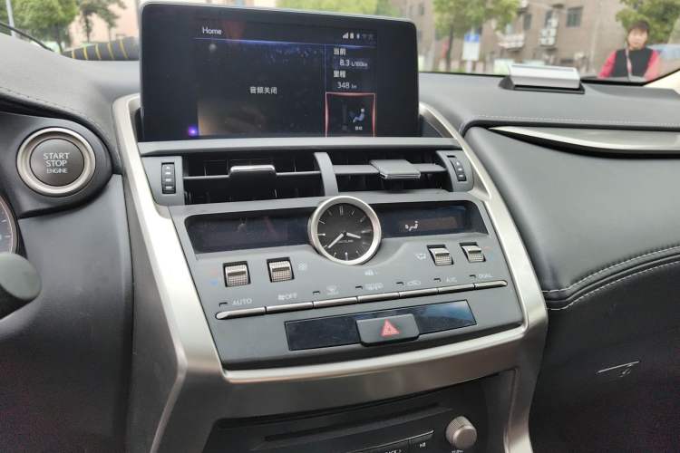 Used Lexus NX 2018 200 Front-Wheel-Drive X-Trail Version China V Standard Audio And AC Panel
