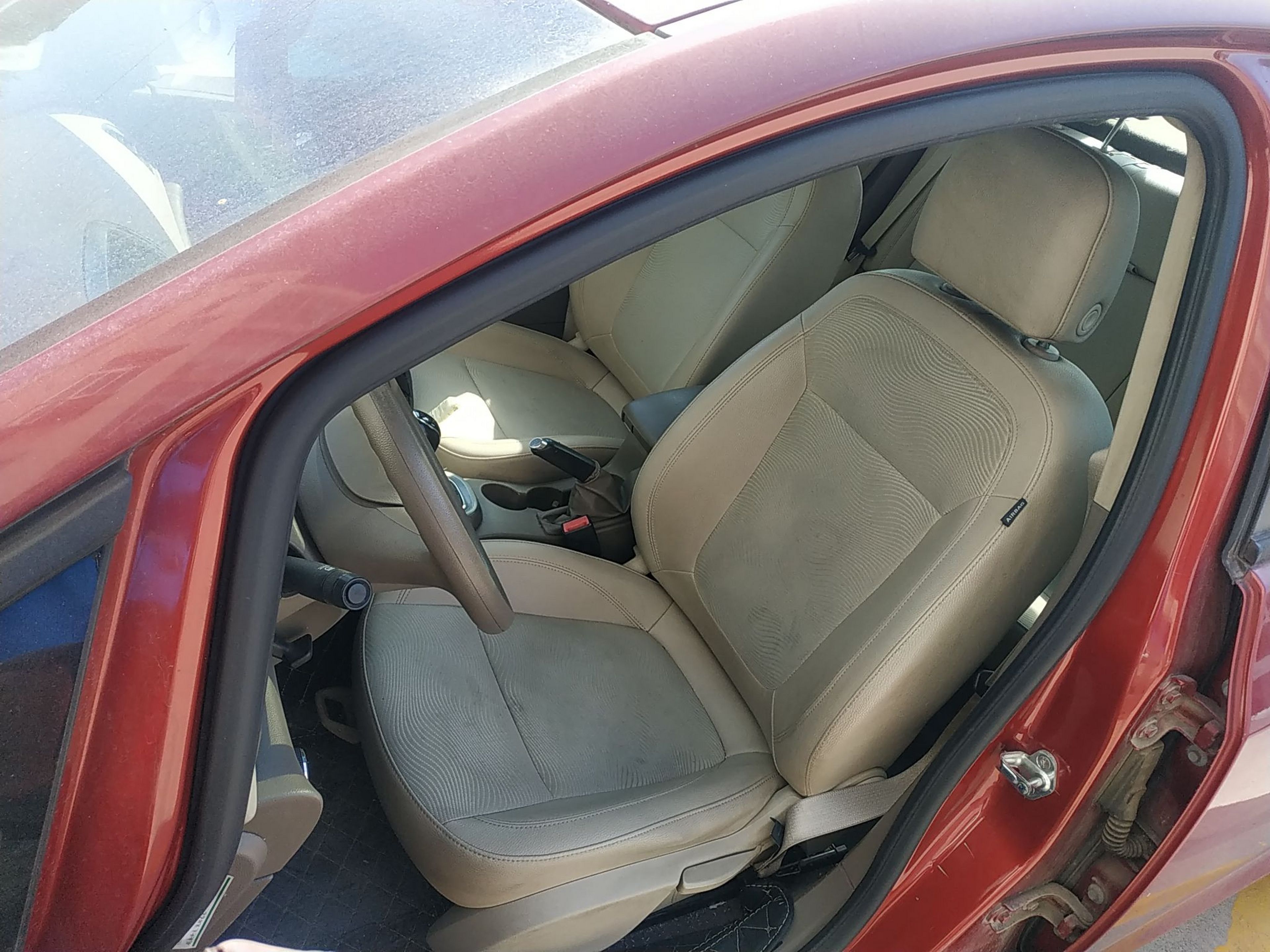 Avant de la voiture