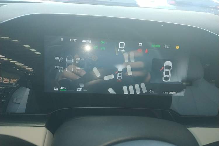 Used BYD Seal 06 New Energy 2025 EV 545KM Premium Edition Instrument Cluster