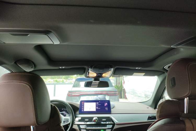 Used BMW 5 Series 2022 Second Facelift 530Li Leading Edition M Sport Package Headliner