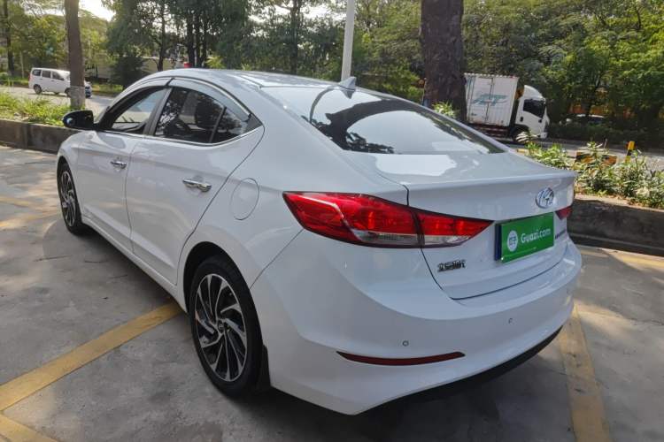 Used Hyundai Elantra (6th Generation / Lingdong) 2019 1.5L CVT ZhiXuan – Elite Version Rear Left 45 Deg