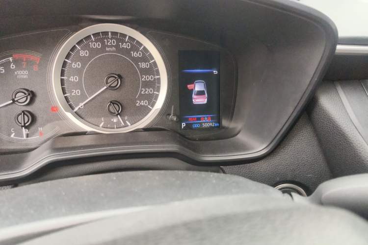 Used Toyota Corolla 2022 1.2T S-CVT Pioneer PLUS Edition Odometer Close Up