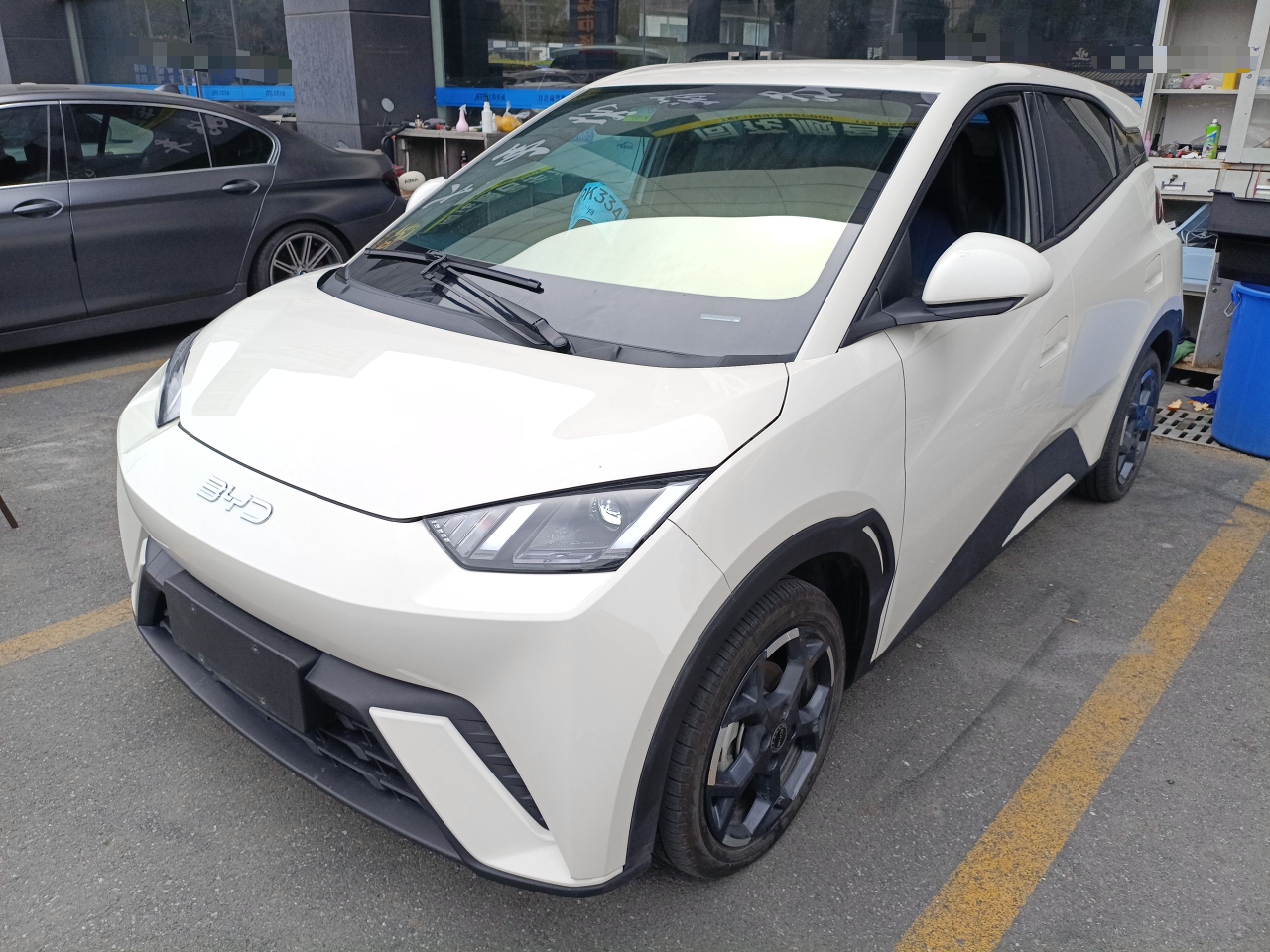 تحت مقدمة السيارة