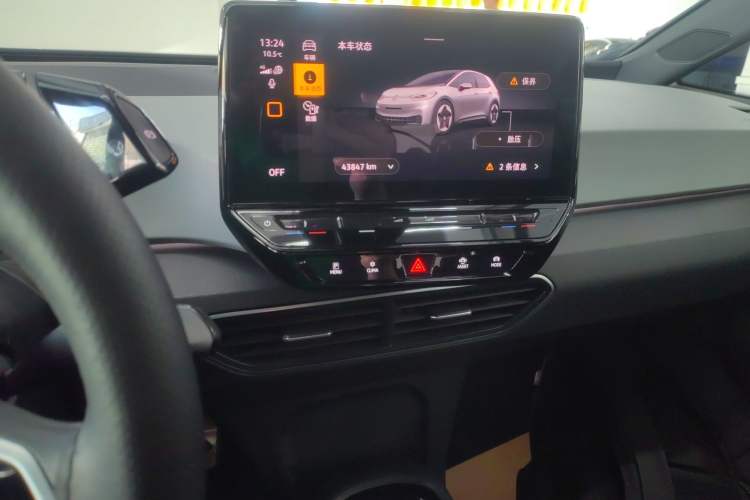 Used Volkswagen ID.3 2023 Upgraded Model Pure Intelligent Enjoyment Version Audio And AC Panel