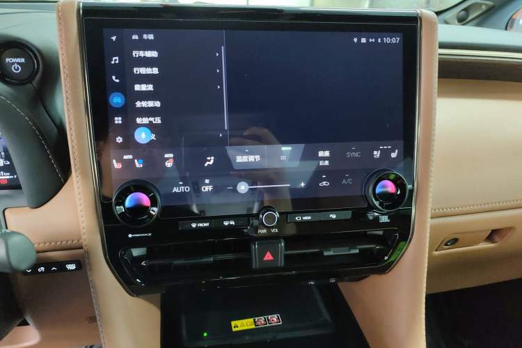 Used Toyota Vellfire 2024 Crown Dual-Engine 2.5L Supreme Executive Edition Audio And AC Panel