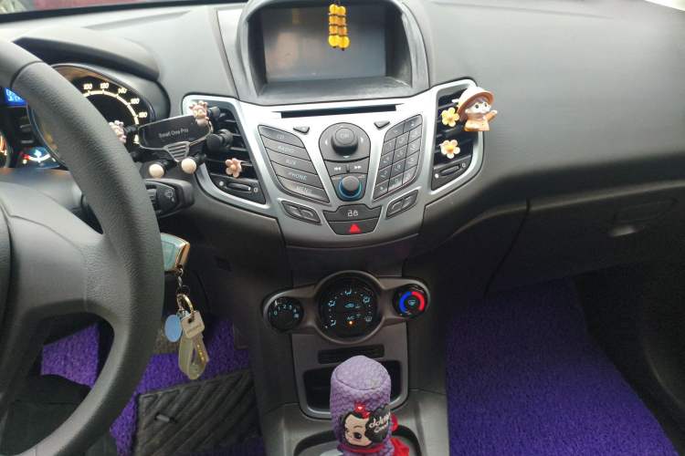 Used Ford Fiesta 2013 Hatchback 1.5L Automatic Prestige Model Audio And AC Panel