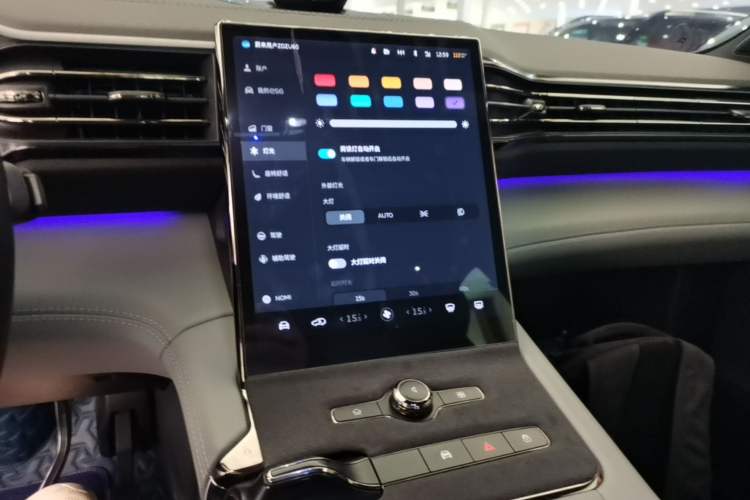 Used Nio ES6 2020 600 km Sport Edition Audio And AC Panel