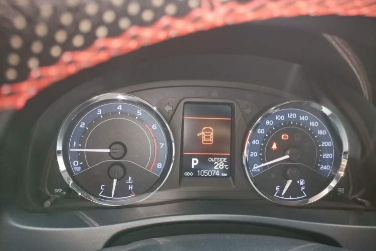 Used Toyota Corolla 2017 Revised Version 1.2T S-CVT GL-i Instrument Cluster