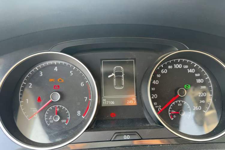 Used Volkswagen Golf 2018 230TSI Automatic Comfort Model Instrument Cluster