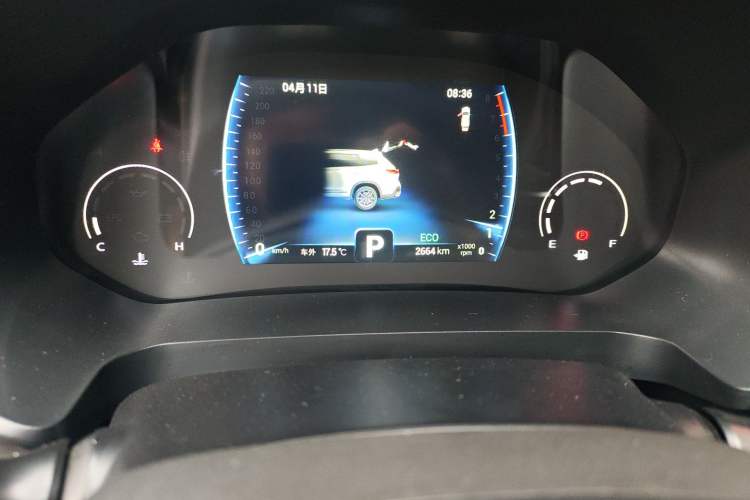 Used Chery Tiggo 8 2024 Honor Edition 230TCI Automatic Excellence Version 5 Seats Odometer Close Up