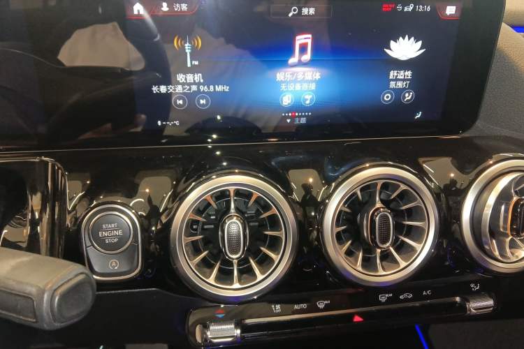 Used Mercedes-Benz GLA 2022 Facelifted GLA 200 Audio And AC Panel