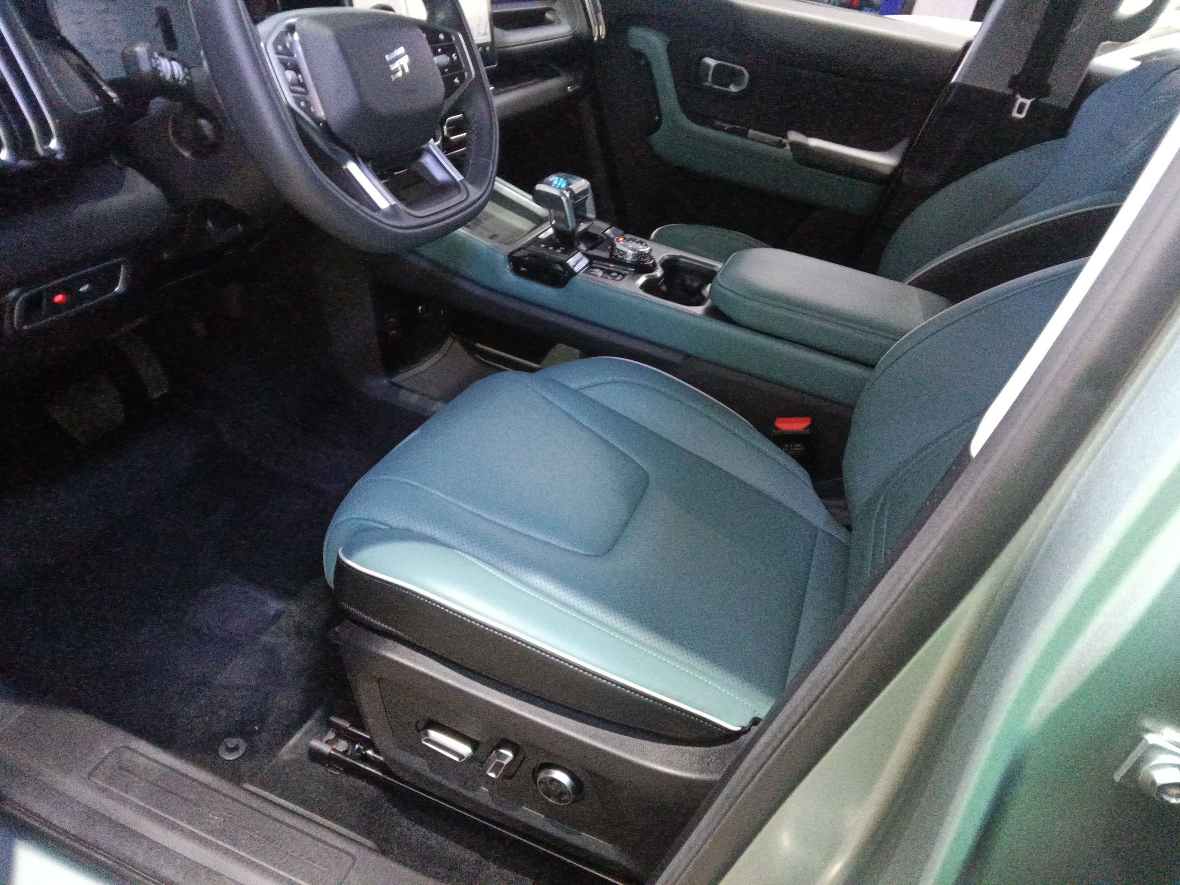 Avant de la voiture