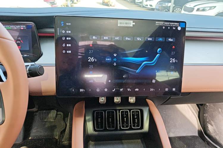 Used BYD Song L EV 2025 Intelligent Driving Version 662 km LiDAR Excellence Edition Audio And AC Panel