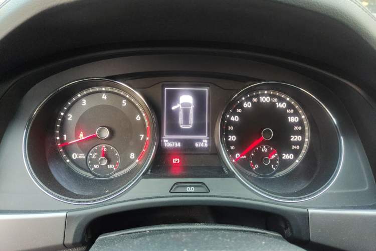 Used Volkswagen Teramont 2017 380TSI Four-Wheel Drive Luxury Edition Instrument Cluster