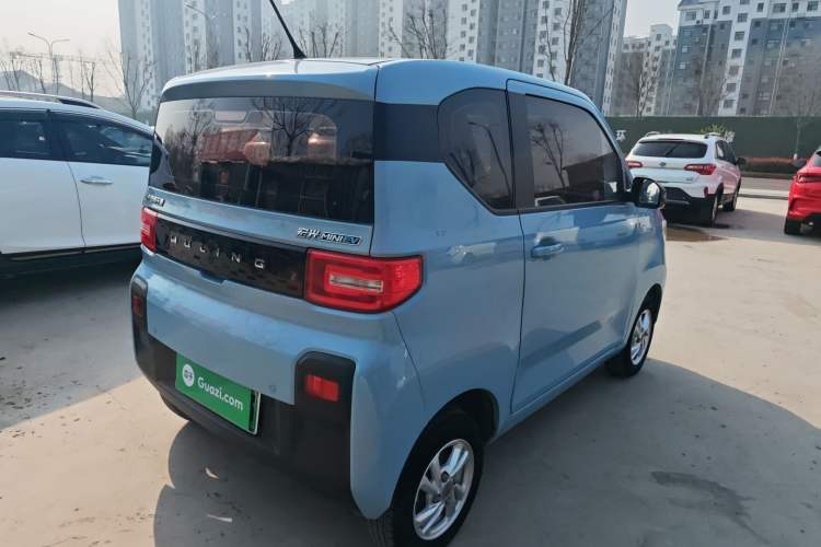 Used Wuling Hongguang MINIEV 2020 Freedom Version Lithium Iron Phosphate Rear Right 45 Deg