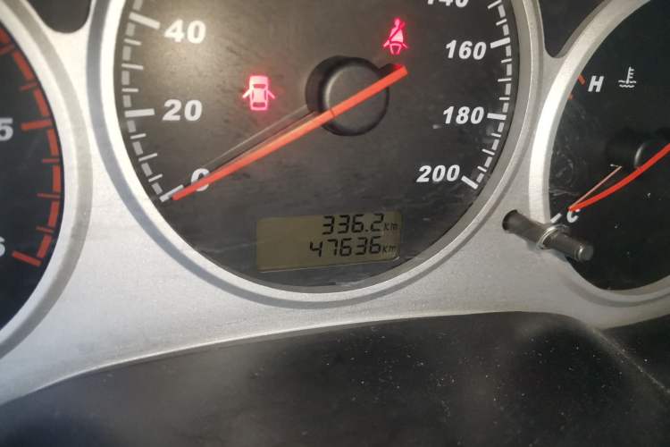 Used Great Wall Wingle 5 2016 2.8T Two-Wheel-Drive Entry-Level GW2.8TC Big Double-Cab GW2.8TC Odometer Close Up