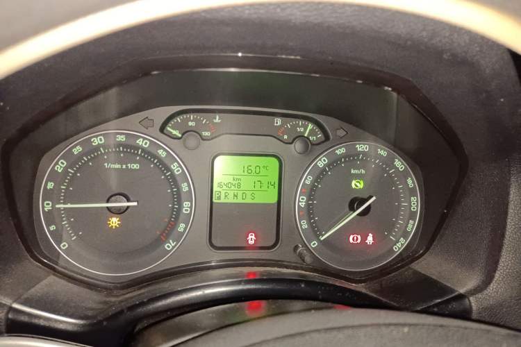 Used Skoda Octavia 2007 1.8T Automatic Elegance Edition Odometer Close Up