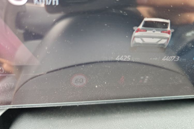 Used BMW X3 2025 xDrive25L Luxury Package Odometer Close Up