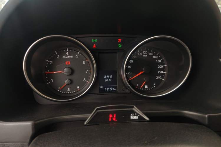 Used Haval H6 2013 Sport Edition 1.5T Manual Two-Wheel Drive Prestige Model Instrument Cluster