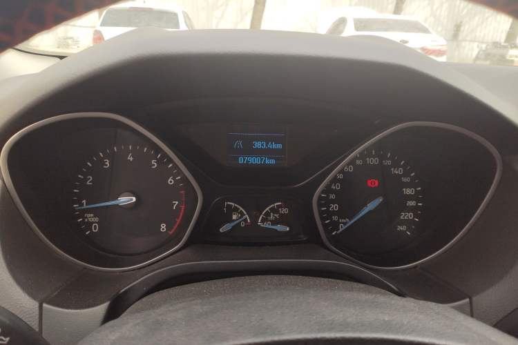 Used Ford Focus 2017 Hatchback 1.6L Manual Comfort Plus SmartDrive Edition Odometer Close Up