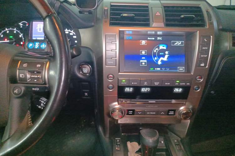 Used Lexus GX 2014 400 Prestige Edition Audio And AC Panel