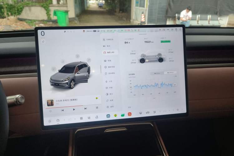 Used ONVO Luxeed L90 2025 Model—Max Six-Seater Version Instrument Cluster