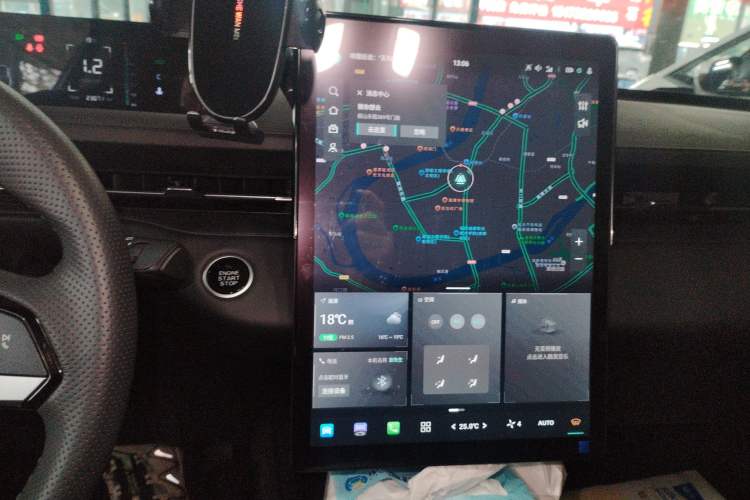 Used CHANGAN Eado 2024 1.5T GDI Automatic Prestige Edition Audio And AC Panel