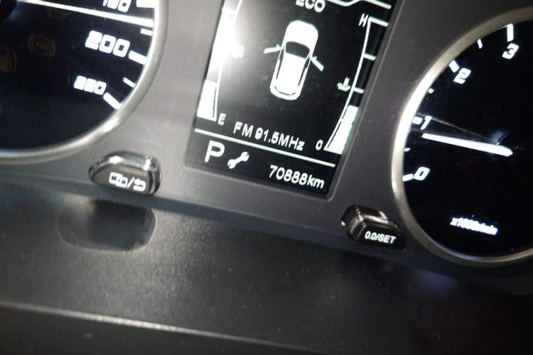 Used Chery Tiggo 7 2022 Super Edition 1.5T CVT Super Warrior Odometer Close Up