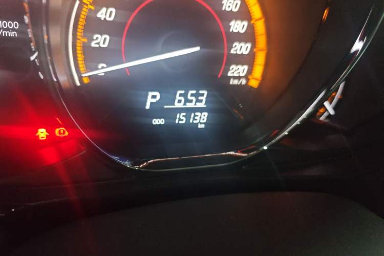 Used Toyota YARiS L Zhi Xuan 2022 X-Trail 1.5L CVT Luxury PLUS Edition Odometer Close Up