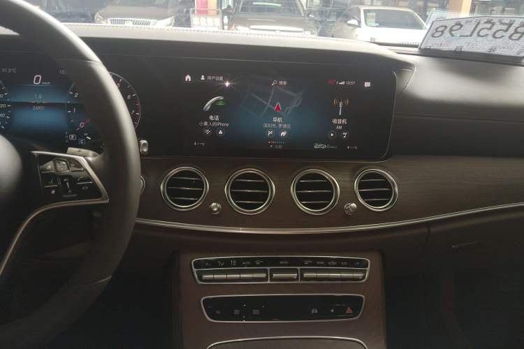 Used Mercedes-Benz E-Class 2023 Updated E 300 L Luxury Edition Audio And AC Panel