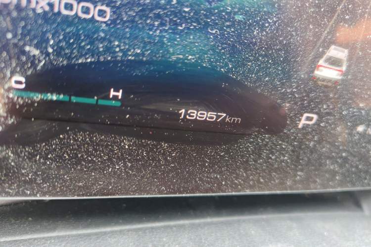 Used Haval DARGO 2024 1.5T DCT Border Collie Edition Odometer Close Up