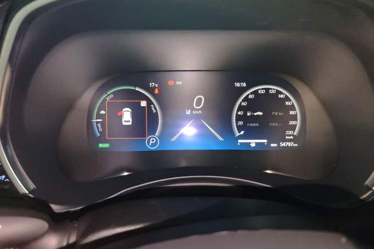 Used Toyota Crown Kluger 2021 2.5L HEV Four-Wheel Drive Flagship Edition Instrument Cluster