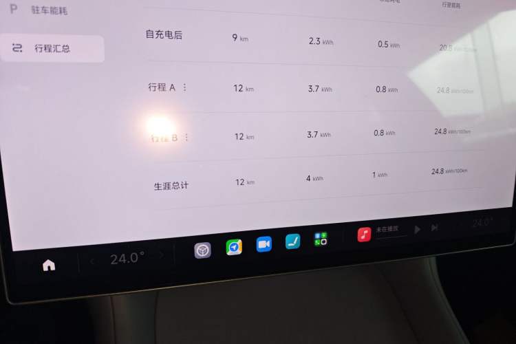 Used Xiaomi Auto YU7 2025 Ultra-Long Range Rear-Wheel Drive Version Odometer Close Up