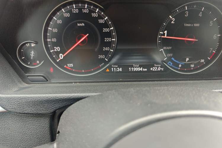 Used BMW 3 Series 2019 320Li M Sport Night Edition Odometer Close Up