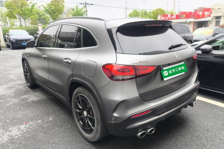 Used Mercedes-Benz GLA AMG 2021 AMG GLA 45 4MATIC+ Rear Left 45 Deg