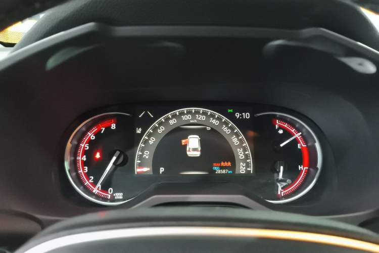 Used Toyota RAV4 2021 2.0L CVT Two-Wheel Drive Prestige Edition Instrument Cluster