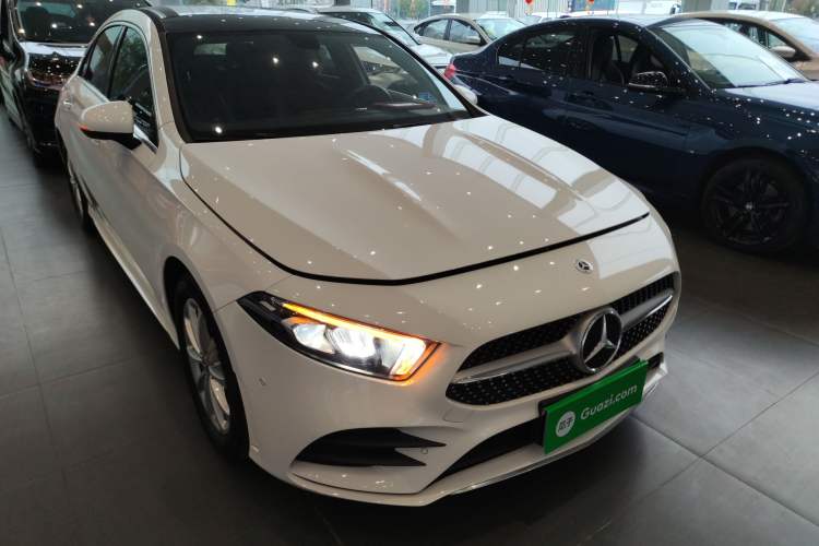Used Mercedes-Benz A-Class 2022 Restyled A 200 L Sport Sedan Fashion Version Front Right 45 Deg