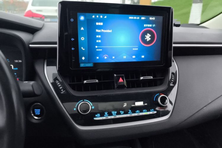 Used Toyota Corolla 2021 1.2T S-CVT Sport Edition Audio And AC Panel