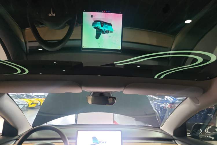 Used Tesla Model 3 2022 Rear-Wheel-Drive Version Headliner